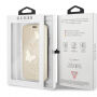 Husă Guess Studs and Sparkle Book, pentru iPhone X - bej