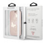 Husă Guess Studs and Sparkle Book, pentru iPhone X - roz-auriu