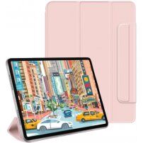 Carcasă magnetică cu închidere pe magnet pentru iPad 10,9" (2022) / 11" (2025) - roz