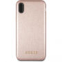 Carcasă Guess Iridescent, pentru iPhone X - roz-auriu