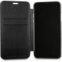 Husă Guess Iridescent Book, pentru iPhone X - negru