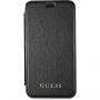 Husă Guess Iridescent Book, pentru iPhone X - negru