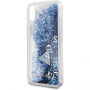 Carcasă Guess Liquid, pentru iPhone X - albastru