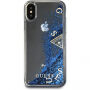 Carcasă Guess Liquid, pentru iPhone X - albastru