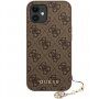 Carcasă Guess Charms Hard Case, pentru iPhone XR / 11 - maro