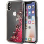 Husă Guess Liquid Glitter, pentru iPhone X - roşu
