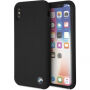 Husă din silicon BMW TPU, pentru iPhone X - negru