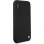 Husă din silicon BMW TPU, pentru iPhone X - negru