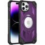 Husă super rezistentă cu MagSafe și suport rabatabil pentru iPhone 12 Pro Max - violet