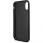 Husă din piele BMW Hexagon Hard, pentru iPhone X - negru