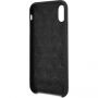 Husă Mercedes Lining, din silicon, pentru iPhone X - negru