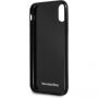 Carcasă Mercedes Hard case Dynamic Carbon, pentru iPhone X - negru