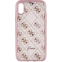 Carcasă Guess Original, pentru iPhone X - roz-auriu