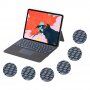 Carcasă magnetică cu tastatură iluminată integrată și touchpad pentru iPad Pro 12,9" (2018-2022) - negru