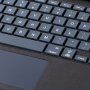 Carcasă magnetică cu tastatură iluminată integrată și touchpad pentru iPad Pro 12,9" (2018-2022) - negru
