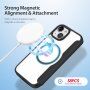 DUX DUCIS Skin X husă flip cu MagSafe pentru iPhone 15 - negru