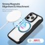 DUX DUCIS Skin X husă flip cu MagSafe pentru iPhone 15 Pro - negru
