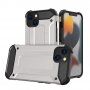 Carcasă Super rezistentă "Armor", pentru iPhone 15 - argintiu