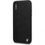 Husă BMW Signature, pentru iPhone X / XS - negru
