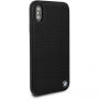 Husă BMW Signature, pentru iPhone X / XS - negru