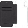 Husă Guess Charms Book 4G, pentru iPhone X - gri