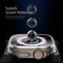 DUX DUCIS sticlă securizată cu cadru metalic pentru Apple Watch Ultra 49mm - argintiu