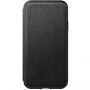 Husă Nomad Folio Leather case, pentru Apple iPhone XS / X - negru