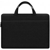 BUBM geantă universală elegantă pentru MacBook de 16" - negru