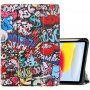 Carcasă cu spațiu pentru Apple Pencil și funcție de adormire pentru iPad 10,9" (2022) / 11" (2025) - graffiti