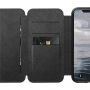 Husă Nomad Folio Leather Tri-Fold, pentru Apple iPhone XS Max - maro