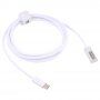 Cablu de încărcare cu conectori USB-C / MagSafe 2 (tvar L) pentru MacBook - 1,6m - alb