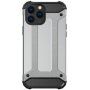 Carcasă Super rezistentă "Armor", pentru iPhone 15 Pro Max - argintiu