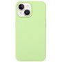 Carcasă din silicon pentru iPhone 15 Plus - verde
