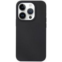 Carcasă din silicon pentru iPhone 15 Pro - negru