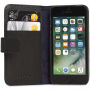 Husă Decoded Leather Wallet, pentru Apple iPhone SE (2016) / 5S - negru