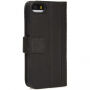 Husă Decoded Leather Wallet, pentru Apple iPhone SE (2016) / 5S - negru