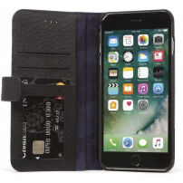 Husă Decoded Leather Wallet, pentru Apple iPhone 8 Plus / 7 Plus / 6S Plus - negru