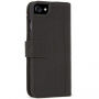 Husă Decoded Leather Wallet, pentru Apple iPhone SE (2020/2022) / 8 / 7 / 6S - negru