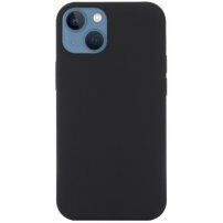 Husă din silicon cu MagSafe pentru iPhone 15 Plus - negru