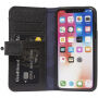 Husă Decoded Leather Wallet, pentru Apple iPhone X - negru