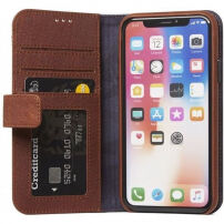 Husă din piele Decoded Leather, pentru iPhone X - maro