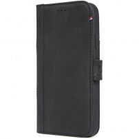 Husă Decoded Leather Card Wallet pentru Apple iPhone XS Max - negru