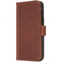 Husă Decoded Leather Card Wallet pentru Apple iPhone XS Max - maro