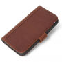 Husă Decoded Leather Card Wallet pentru Apple iPhone XS Max - maro
