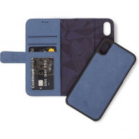Husă Decoded Leather 2in1 Wallet, pentru Apple iPhone XS Max - albastru