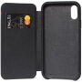 Husă Decoded Leather Slim Wallet, pentru Apple iPhone XS Max - negru