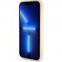 Guess Fixed Glitter 4G Metal Logo husă strălucitoare pentru iPhone 15 Pro Max - auriu