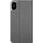 Husă LAUT Apex Knit, pentru iPhone X - gri