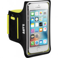 Husă de mână LAUT Slim, din neopren, pentru Apple iPhone 5 / 5S / SE (2016) - galben