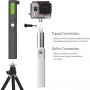 Stick selfie iOttie MiGo, diin aluminiu, pentru iPhone - negru